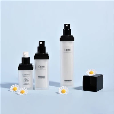 Пляшка з безповітряним насосом на 1 унцію